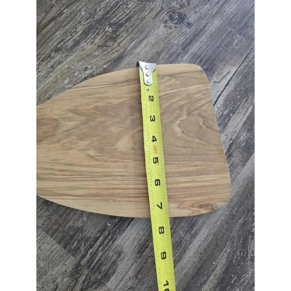 Vintage Legno e Mare Italian Fish Shaped Wooden Cutting Board Olive Wood